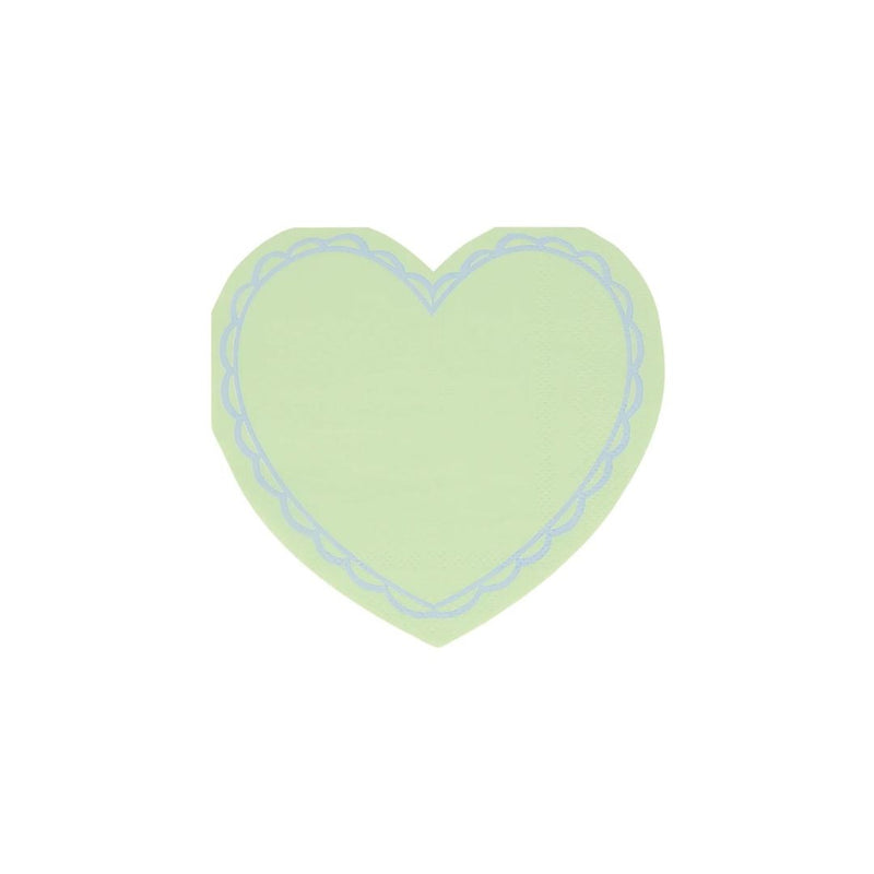 MM Pastel Heart Napkins -  - Party Supplies - Feliz Modern