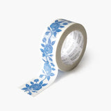 BTCO Blue Roses Washi Tape - - Office & Stationery - Feliz Modern