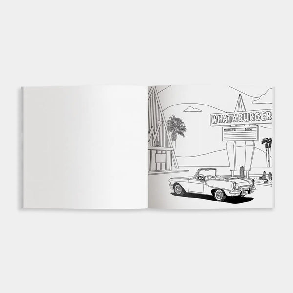 BSP Whataworld Adult Coloring Book - - Books - Feliz Modern