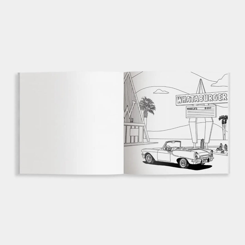 BSP Whataworld Adult Coloring Book - - Books - Feliz Modern