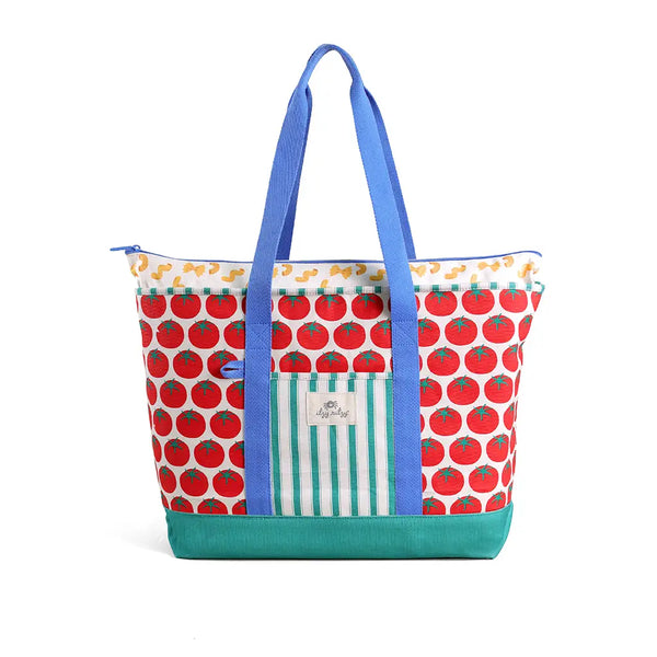 IRZ Pasta & Tomato Tote Bag - - Bags - Feliz Modern