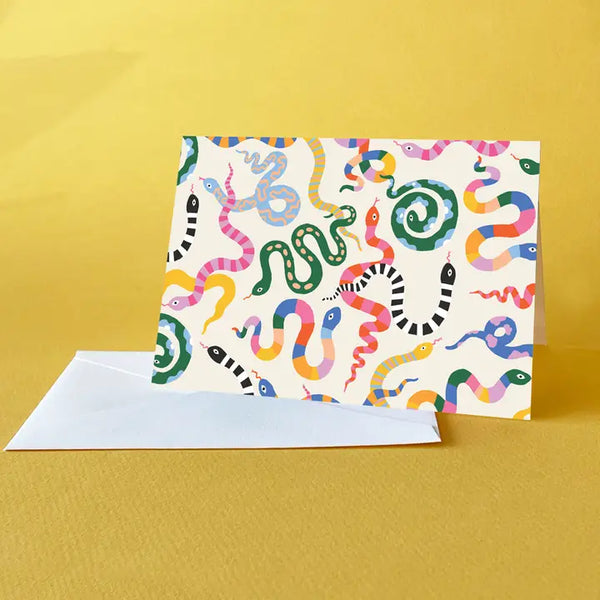 IDL Colorful Snakes Card Box Set - - Cards - Feliz Modern