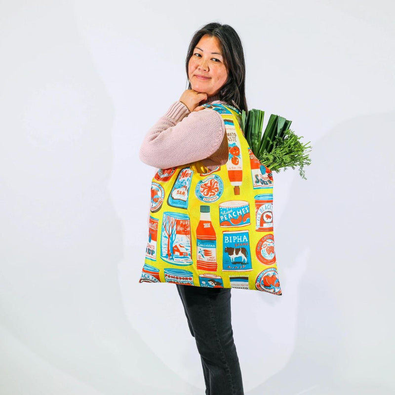 YOW Tins Art Sack Reusable Tote -  - Bags - Feliz Modern