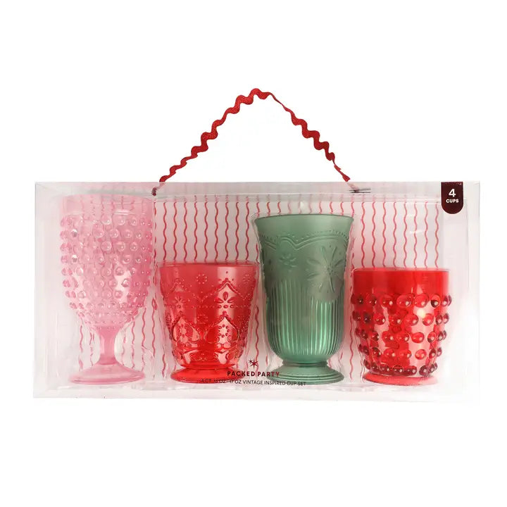 *PPA Spread Holiday Cheers Drinkware Set - - Party Supplies - Feliz Modern