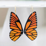 LCM Monarch Butterfly Hoops - - Earrings - Feliz Modern