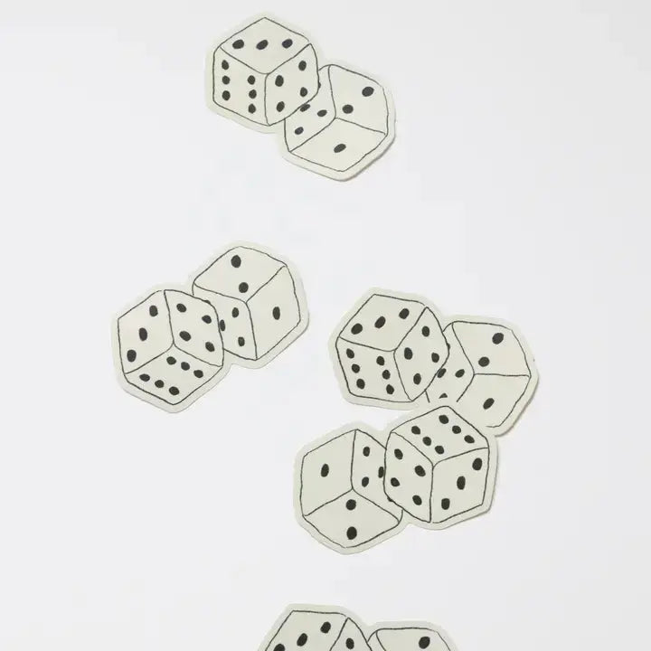 JZD Pair of Dice Sticker - - Stickers - Feliz Modern