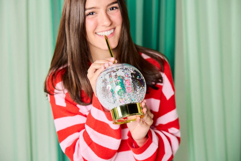 *PPA Snow Globe Sipper Cup - - Drinkware - Feliz Modern