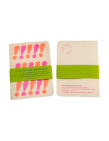 NCS Risograph Pocket Notebook Neon Exclamations - - Office & Stationery - Feliz Modern