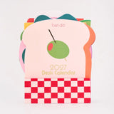 *BAN Sandwich 2027 Mini Desktop Calendar - - Office & Stationery - Feliz Modern