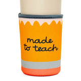 CLLDL Pencil Drink Sleeve - Made to Teach - Drinkware - Feliz Modern