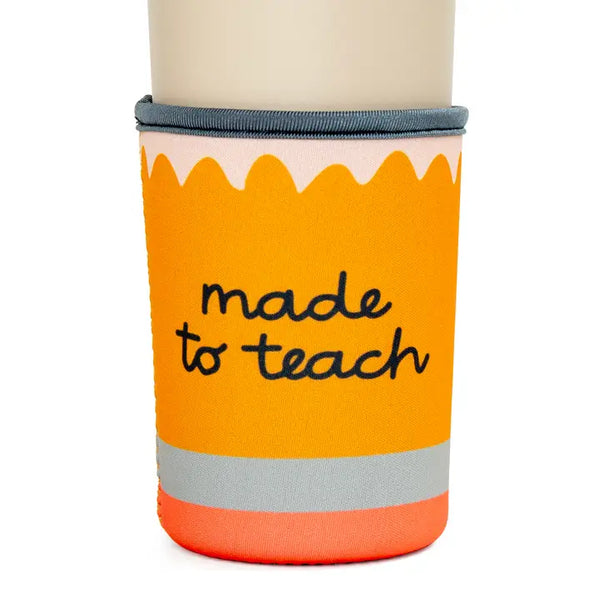 CLLDL Pencil Drink Sleeve - Made to Teach - Drinkware - Feliz Modern