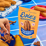 EVSK Cinnamon Churro Candied Pecans