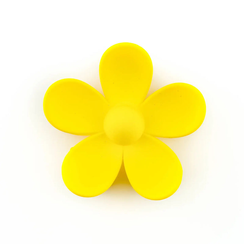 CLRL* Flower Hair Clip - Yellow - Hair Accessories - Feliz Modern