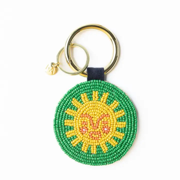 IKA Sun & Checkered Bag Charm
