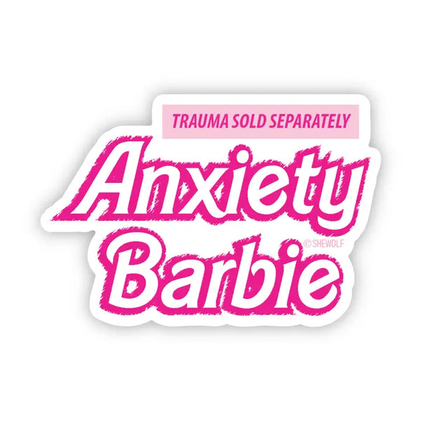 SWD Anxiety Barbie Sticker -  - Stickers - Feliz Modern