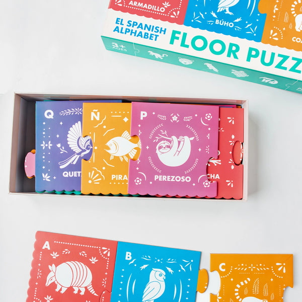 BSP El Spanish Alphabet Jumbo Floor Puzzle - - Babies & Kids - Feliz Modern