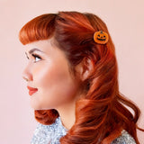 SNST Pumpkin Mini Hair Clip