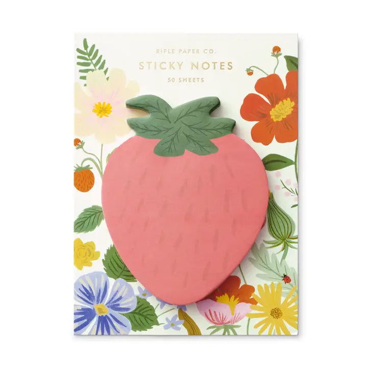 RPC Strawberry Sticky Notes