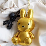 KWD Bunny Metallic Bag Charm