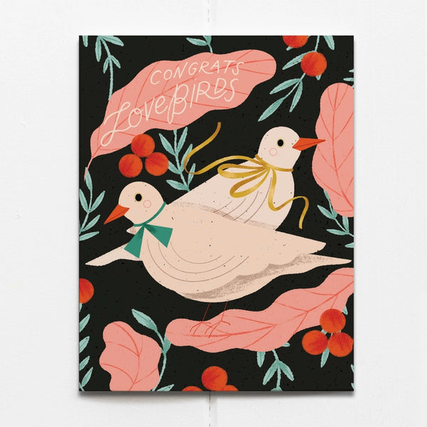 OEAC Love Birds Card - - Cards - Feliz Modern