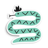 YDGS Snake Sticker - Green - Stickers - Feliz Modern