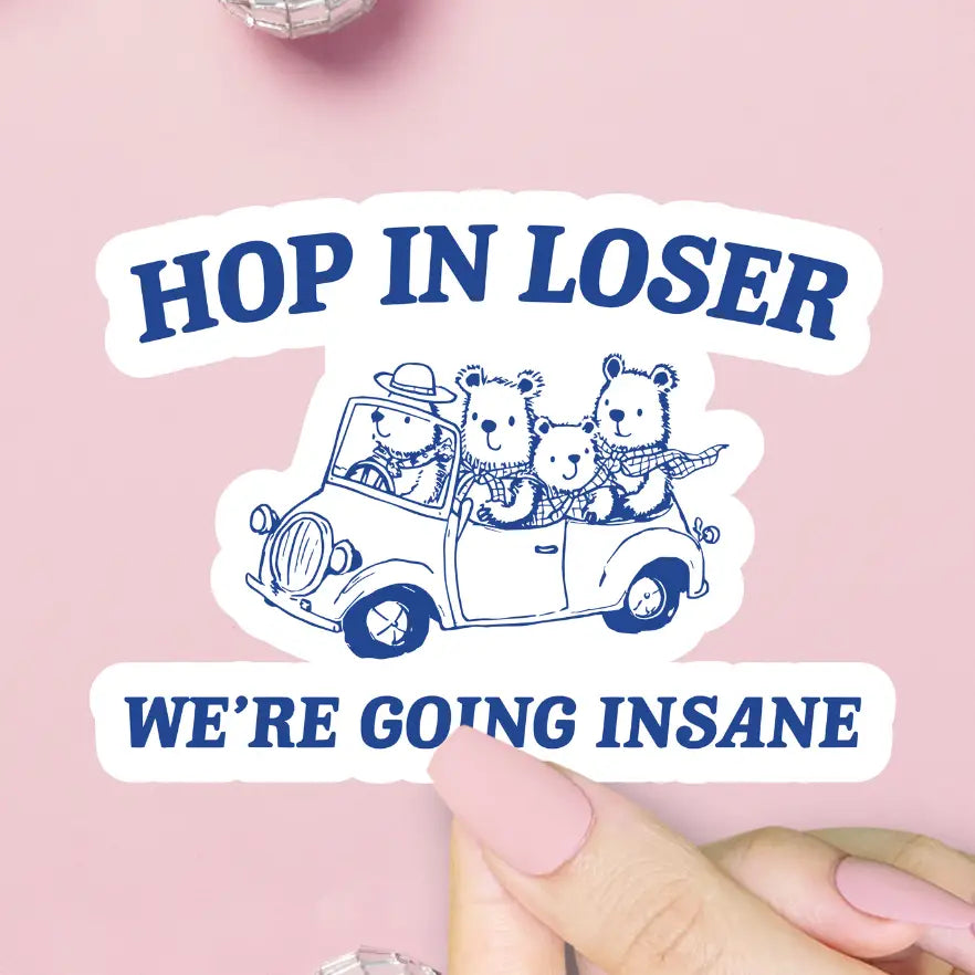 SOSW Hop In Sticker – Feliz Modern