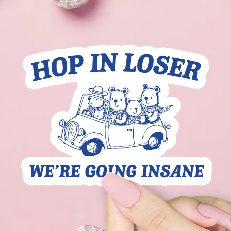 SOSW Hop In Sticker – Feliz Modern