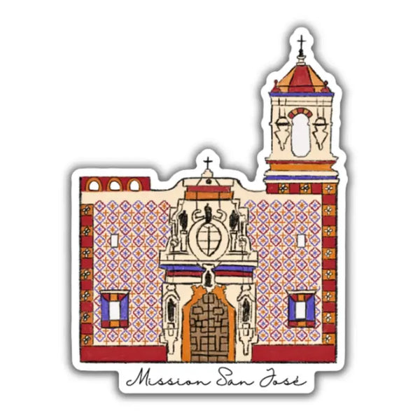 NAT Mission San Jose Sticker - - Stickers - Feliz Modern