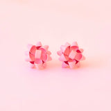 SNST Holiday Bows Earrings - Pink - Sunglasses - Feliz Modern