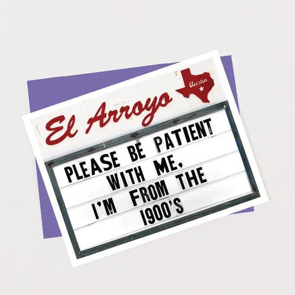 *ELAO From the 1900's Card - - Cards - Feliz Modern