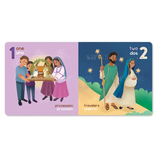 LILB Las Posadas: Numbers / Números - - Children's Books - Feliz Modern