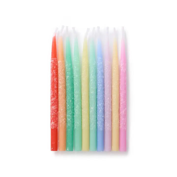 PPA Rainbow Birthday Candles - - Party Supplies - Feliz Modern