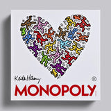 WSGC Monopoly Board Game Keith Haring Edition - - Games - Feliz Modern