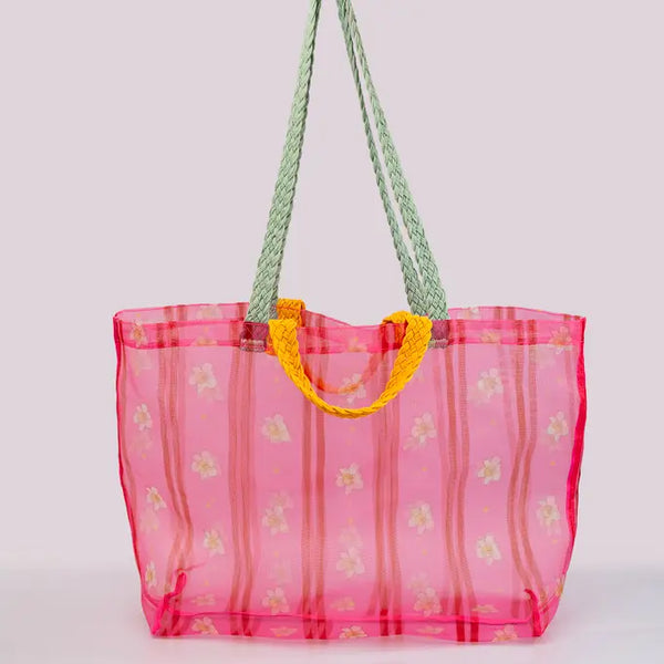 BAN Floral Mesh Bag