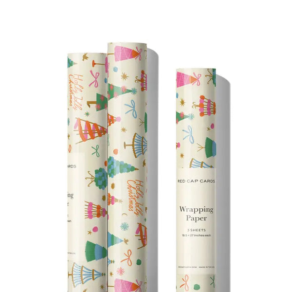 RCC Trees Holiday Wrapping Paper - - Christmas - Feliz Modern