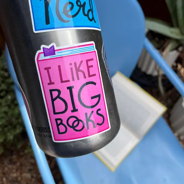 RAK I Like Big Books Sticker - - Stickers - Feliz Modern