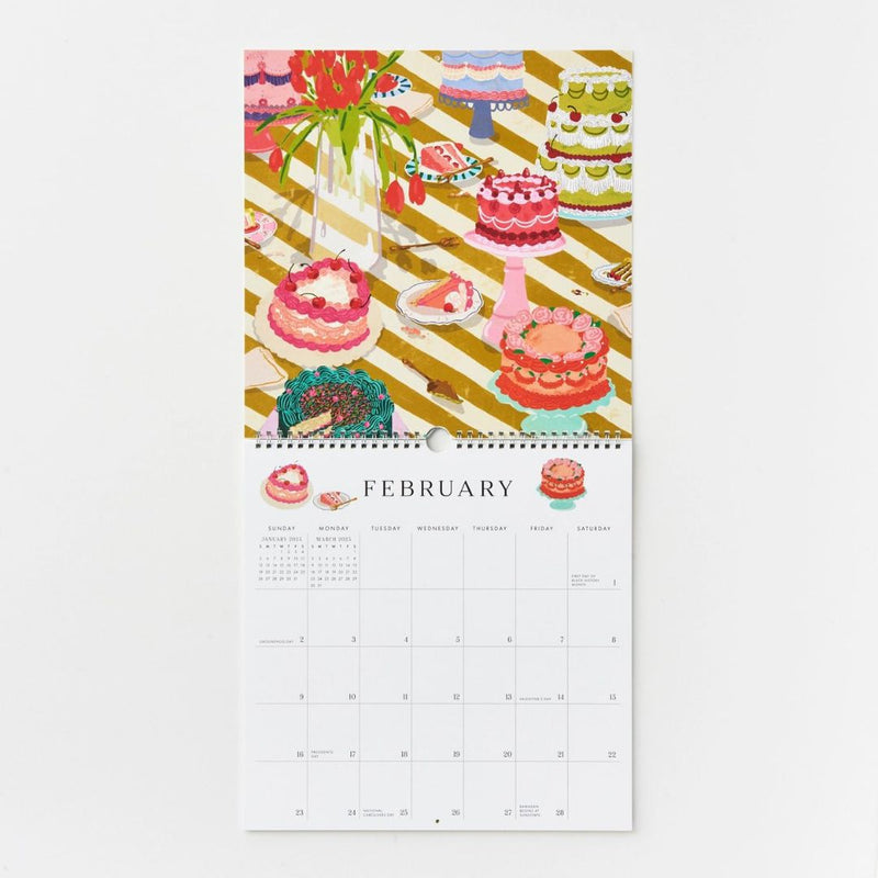 PPSW 2025 Art Grid Wall Calendar ppsw-2025-art-grid-wall-calendar