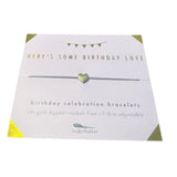 LFTH Celebration Bracelets - Here's Some Birthday Love - Bracelets - Feliz Modern