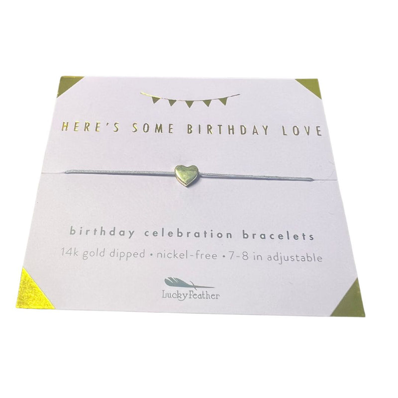 LFTH Celebration Bracelets - Here's Some Birthday Love - Bracelets - Feliz Modern