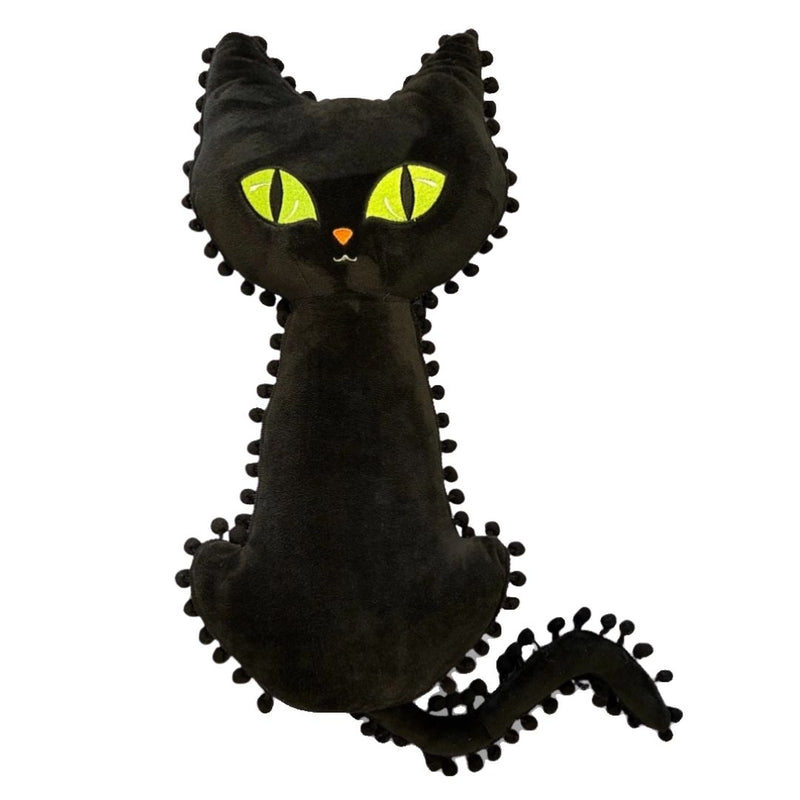 MLJL Black Cat Plush -  - Pillows & Throws - Feliz Modern