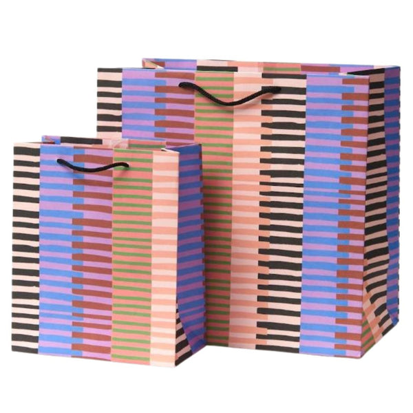 PPSW Colorful Stripes Gift Bag -  - Gifting Supplies - Feliz Modern