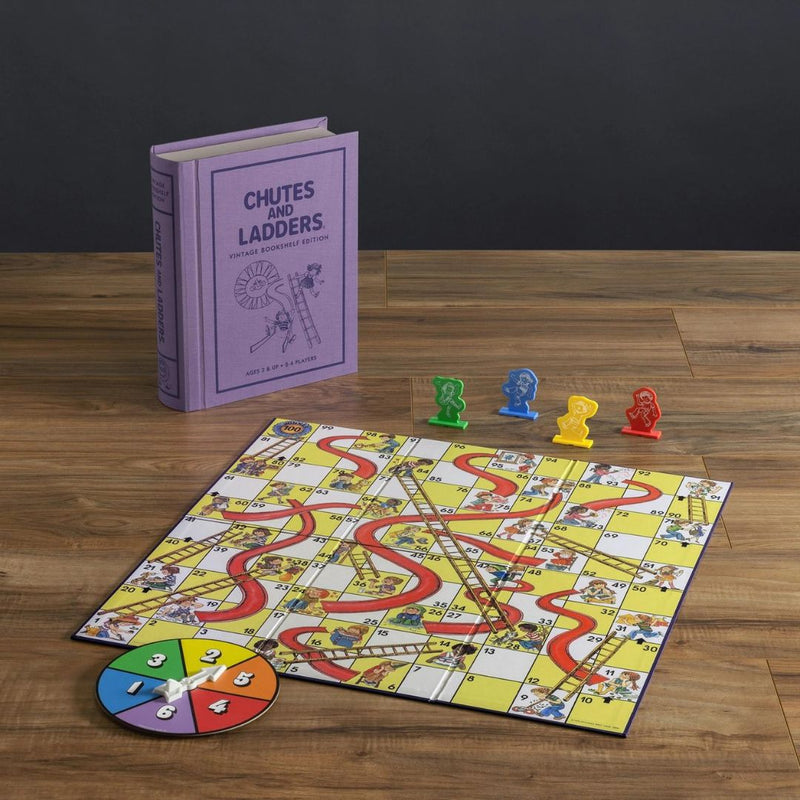 WSGC Vintage Chutes & Ladders Game Bookshelf Edition -  - Games - Feliz Modern