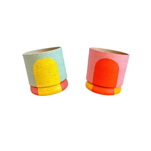 SCAAC* Pastel Portal Planters - - Vases & Planters - Feliz Modern