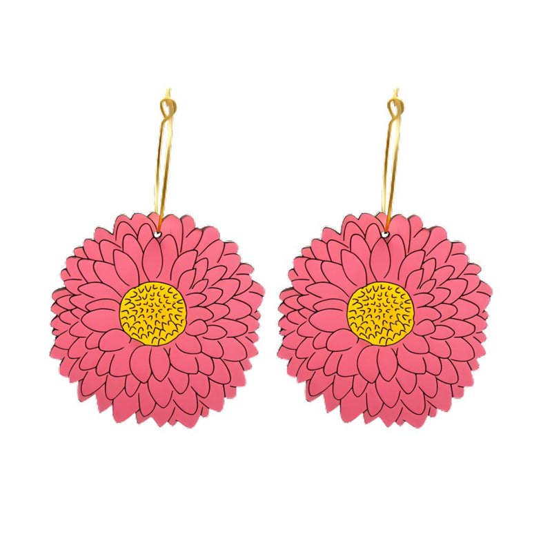 LCM Dahlia Hoop Earrings -  - Earrings - Feliz Modern