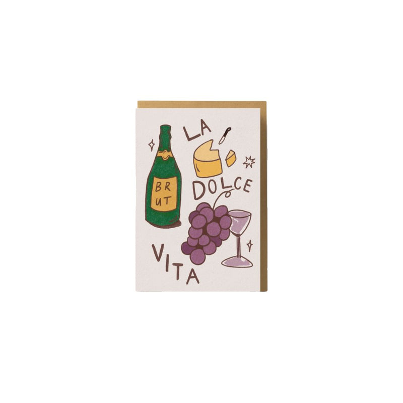 MLAL La Dolce Vita Card -  - Cards - Feliz Modern