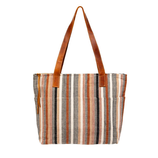 AIPO Earth Tone Tote -  - Bags - Feliz Modern