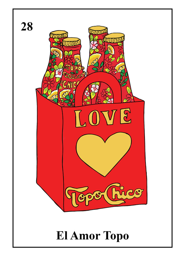 SYMT El Topo Chico -  5x7 Prints - Topo Love - Art - Feliz Modern