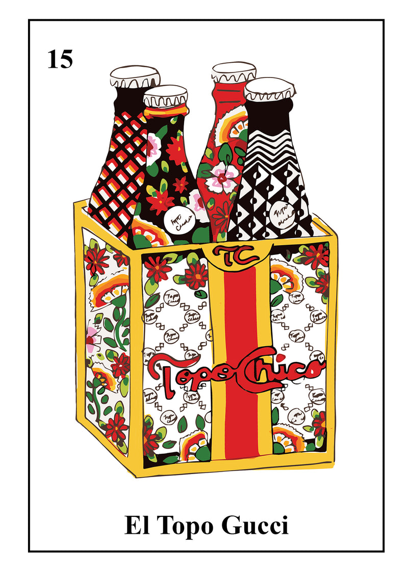 SYMT El Topo Chico -  5x7 Prints - Topo Gucci - Art - Feliz Modern