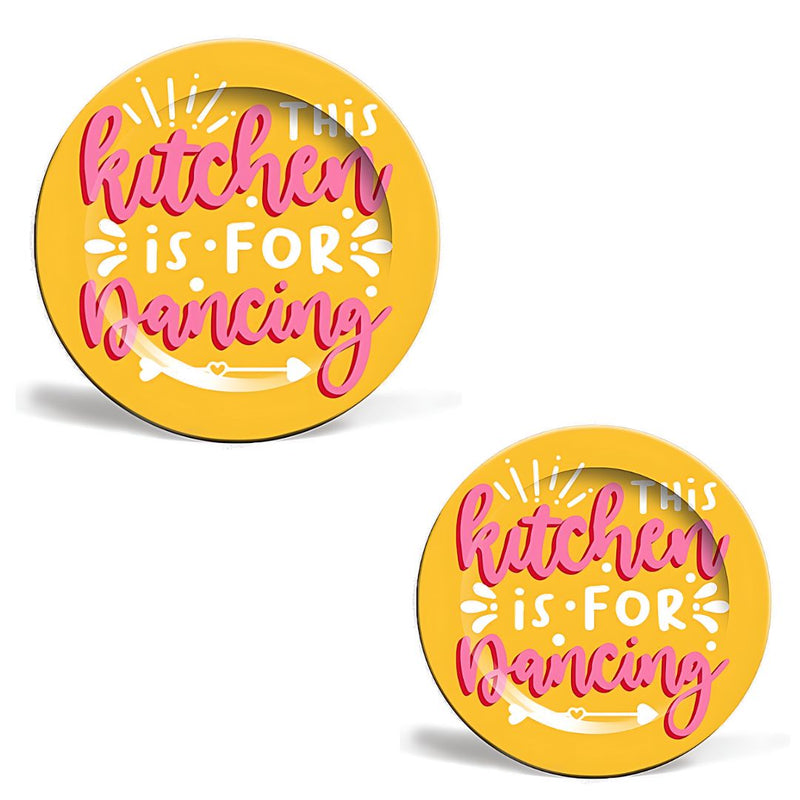 ATWW Kitchen is For Dancing Plate -  - Plates - Feliz Modern