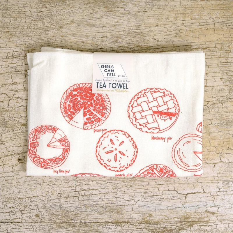 GCT Holiday Pies Tea Towel -  - Tea Towels & Napkins - Feliz Modern
